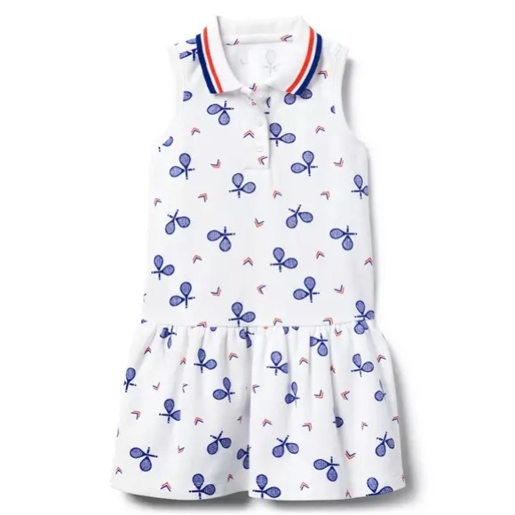 Janie & Jack Tennis Dress 10 - Picture 1 of 7